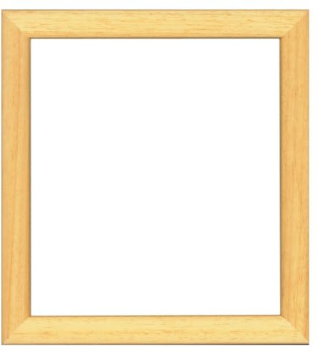 Vervaco Frame: Wooden: 13 x 18cm: White, Wood, 13 x 1 x 18 cm