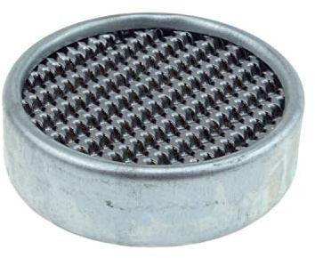 MZA Meyer-Zweiradtechnik 10023.0 Luftfilterpatrone | Metall, rund, OEM 10023 kompatibel mit Simson Schwalbe KR51/2, Simson S 51 B1-4 Baujahr 1980-1989