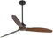 Faro Barcelona 33395 - JUST FAN Ventilador de Techo Negro/Madera con Motor DC