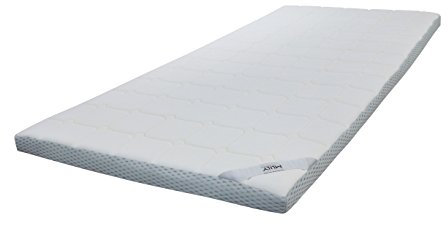 Topper-Matratze-Matratzenauflage, EBI - A1-90.7 Bezug-waschbar Viskose Matratzenauflage, 200x90x7 cm weiß