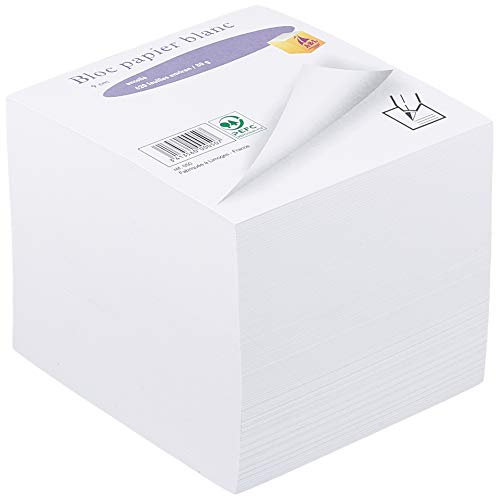 Quo Vadis 236004Q - Taco de notas encolado, color blanco
