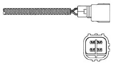 Delphi ES20268-12B1 Lambda Sensor