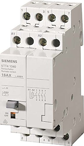 Siemens Fernschalter Hutschiene 5TT4104-2 4 Schließer 400V 16A 1St.