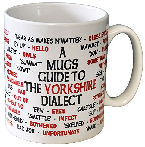 personalised4u Yorkshire Dialect Ceramic Coffee Mug – Standard