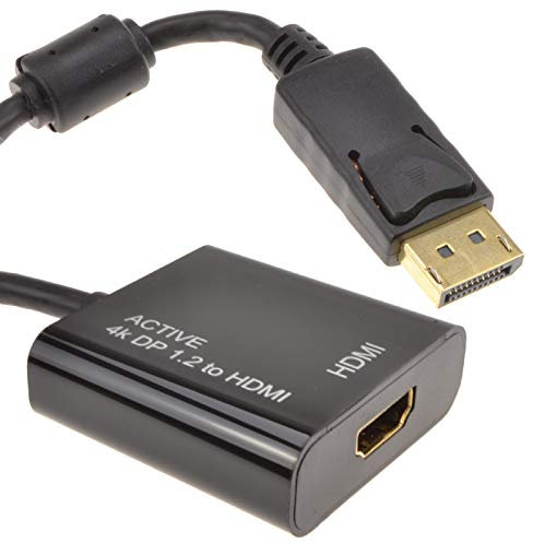 DisplayPort to HDMI Socket Cable Active Adapter UHD 4K x 2K 3D TV