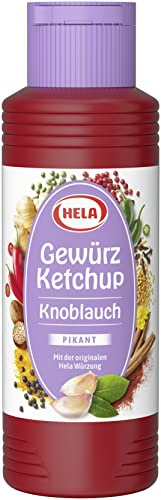 Hela Knoblauch Gewürz Ketchup, 6er Pack (6 x 300 g)