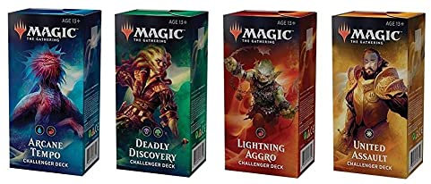 Magic The Gathering MTG 2019 Challenger Set of All 4 Decks