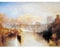 Turner Ancient Rome Agrippina Landing With Ashes Large Wall Art Print Canvas Premium Poster Mural