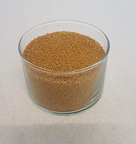 Sabbia Decorativa Junkies., Sabbia di Quarzo., Oro Metallizzato, Gold Metallic