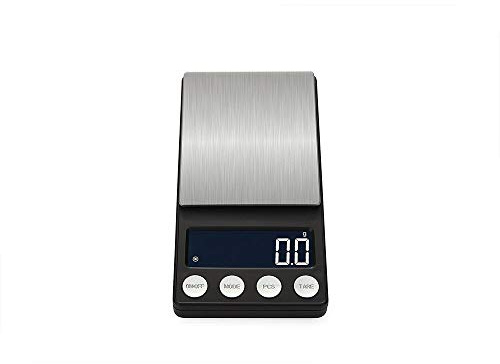 Digitalwaage Küchenwaage Digitalwaage Taschenwaage 500g x 0,01g Lebensmittelwaage LCD Display Schmuck Waage Waage Waage Waage Küche in Schwarz