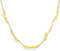 Custom4U Anpassbare 5 Namen Halskette mit Namegravur Edelstahl Namenskette Gold Damen Frauen Halskette mit Namen Anhänger in Carrie Stil Halsketten mit 46cm+5cm Kette für Mama Freundin Paare