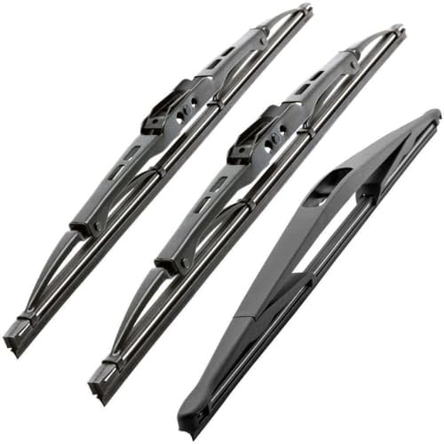 Recambo SCHEIBENWISCHER VORNE + HINTEN kompatibel für DACIA SANDERO + STEPWAY | BJ 08-12 (3er Set: 500mm / 500mm / 400mm)