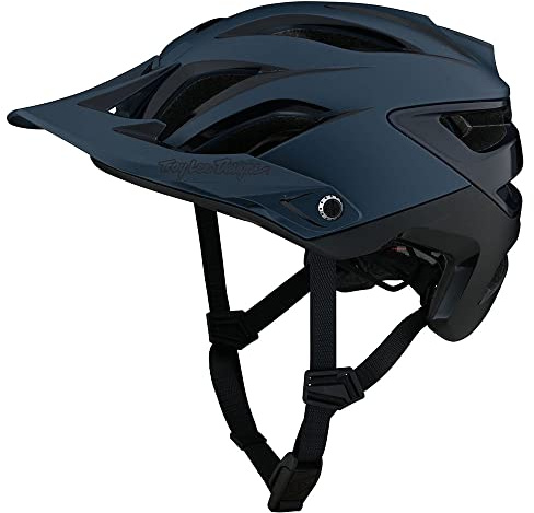 Troy Lee Designs A3 MIPS Adult Open Face Helmet XC MTB TRAIL (XL/XXL (60-63cm), Uno - Slate Blue)