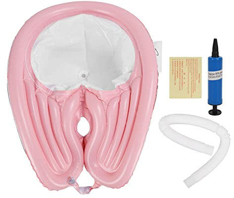 Bassin de shampooing, bol de shampooing gonflable lavabo de lavage de cheveux pliable avec tuyau de vidange détachable pour alité