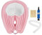 Bassin de shampooing, bol de shampooing gonflable lavabo de lavage de cheveux pliable avec tuyau de vidange détachable pour alité