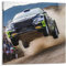 JIYUN Skoda Fabia R5 Rally2 Evo Rennwagen-Poster, dekoratives Gemälde, Leinwand, Wandposter und Kunstdruck, modernes Familienschlafzimmer-Dekor-Poster, 40 x 40 cm
