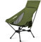 CANWAY Hochlehner Campingstuhl Faltbar Ultraleicht, Camping Stuhl 180 kg Kleines Packmaß, Tragbarer Klappstuhl Camping leicht mit Tragtasche für Picknick, Outdoor, Wandern (Armcegrui)