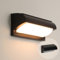 FUPE Luce Solare LED Esterno con Sensore di Movimento Lampada Solari Luci Applique da Esterno IP65 Impermeabile con Telecomando Sensore Luce Scura 3 modalità di illuminazione Luce Regolabile 3 Colori