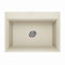 Fregadero de granito Lavello Comfort 0.0 XL, color beige y arena