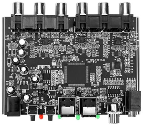 Trisoye 5.1 Channel Audio Decoder PCM Digital Optical Coaxial DTS HiFi Stereo Audio Home Theater Decoder Board Amplifier