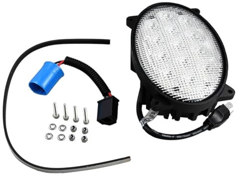 Molloparts LED Scheinwerfer 87106353 RE173600 Kompatibel mit Case IH Combine 5088 6088 7088 7120 7130 7230 8010 8120 8230 9120 Cotton Picker 625 Kompatibel mit John Deere Traktor 8120 81200 T 8130