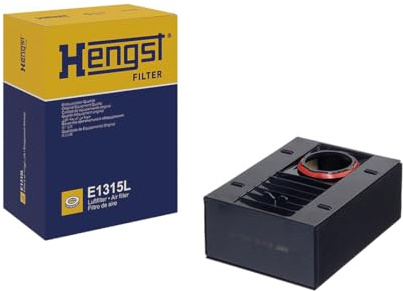 HENGST - Luftfilter E1315L - Luft-Filtereinsatz für KFZ | Hochwertiger Motorluftfilter für Otto- oder Dieselmotor - Schutz für Motoren - Wasserbeständig