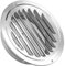HOgardenME Griglia Rotonda in Alluminio, 80mm Griglia di Ventilazione Rotonda Griglia Aerazione con Zanzariera per Presa d'Aria Soffitto Cucina e Bagno