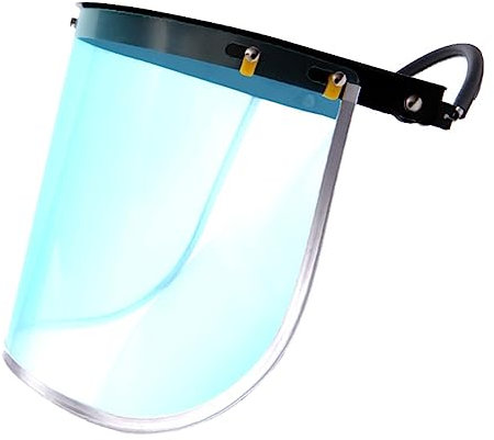 KONTONTY Pantalla Frontal Soporte De Aluminio Protector Facial Para Casco De Soldadura Cubierta Facial Para Casco De Soldadura Duradero Para Uso Trabajos De Construcción