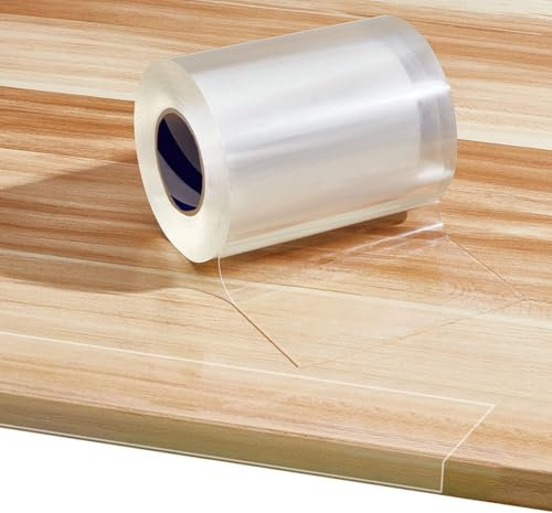 NBEADS 5m Protege Coin de Table Transparent, 10cm de Large Protections de Bord de Portière de Voiture Protecteur des Bords et Angles Placard pour Porte de Voiture Meubles de Cuisine