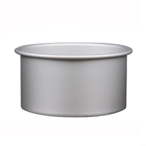 Oniissy Teglia rotonda in lega di alluminio da 10,2 cm, cava, in chiffon, per torte fai da te, ad alte prestazioni, perfetta per panettieri professionali e casalinghi (20,3 cm)
