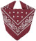 ZENO Dunkelrot Bandana – 100% Baumwolle & Natürliche Fasern – Dunkelrot Halstuch Ohne Polyester – Hochwertig, Weich, Langlebig & Waschmaschinenfest – Bandana Herren & Damen – Unisex & Kinder