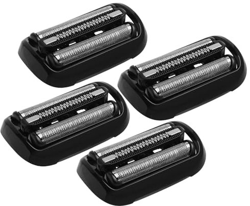 4 Stück Ersatz-Scherkopf Kompatibel mit Braun Series 5/6, 53B Rasierköpfe Ersatzklingen Klingen Rasierkopf für Series 5 5018s 5020cs 5035s 5050cs 6075cc,etc