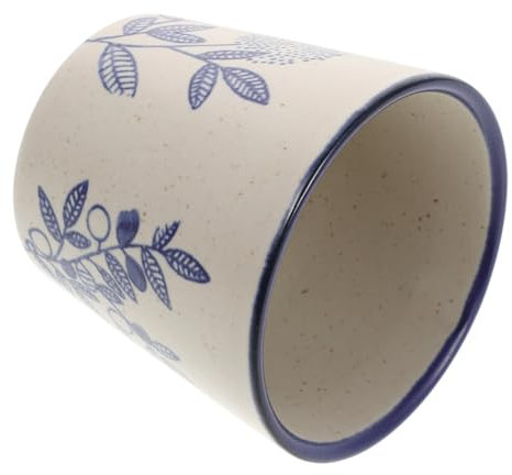 LOPUNER Taza de Cerámica Asiática sin Asa Cocinas de Rv Diseño Elegante y de Limpiar para del y