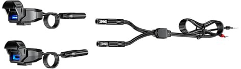 Wayfadacc Unité De Rapide pour Téléphone sur Guidon De 18W De Vélo pour Smartphones Chargeurs De Téléphone sur Guidon De