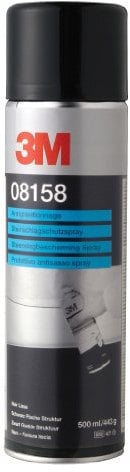 3M - Steinschlagschutz - Spray mit Flacher Struktur 08159 grau (500ml)