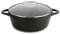 Valira 4140/25 Cocotte Haute Premium de 20 cm fabriqué en Espagne, en Fonte d'aluminium avec Anti-adhérent écologique renforcé, apte pour l'induction, Noir