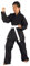KWON Kinder Kampfsportanzug Karatea Shadow, schwarz, 110 cm, 551101110