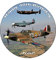 Aircraft Spitfires Personalised Pre Cut Edible Icing Cake Topper 7.5 inch