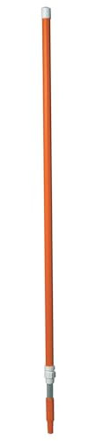 Vikan 29597 149,9 cm Aluminiumgriff mit Gewindespitze, 160 cm Durchmesser, Orange