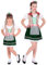 W WIDMANN MILANO Party Fashion - Kinderkostüm Bayerin, Dirndl und Haarreif, Bierfest, Volksfest, Trachtenkleid