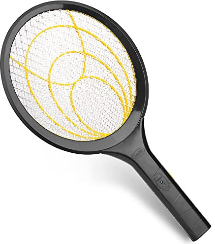mafiti Electric Fly Swatter, Fly Killer Bug Zapper Racket for Indoor and Outdoor Pest Control,(2AA Batteries not Included)