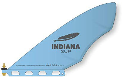INDIANA Paddle & Surf Unisex – Erwachsene Indiana SUP Fin Touring/Race Finne, blau, 8.5'' (21,6 cm)