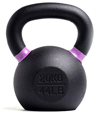 Kettlebells AGYH Gusseisen, Schwarz Schwerlastkrafttraining Fitnessgeräte, Sich Wohl Fühlen, 4 Kg / 6 Kg / 8kg / 10 Kg / 12 Kg / 14 Kg / 16 Kg / 18 Kg / 20 Kg / 24 Kg / 28 Kg