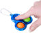 Toyland® Push Bubble Pop Bubble 'Pop It' Sensory Fidget Toy - Beaucoup de Choix (Porte-clés Bleu)