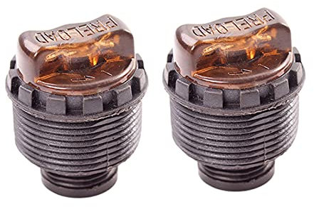 FITYLE Tappi di bloccaggio Forcella Anteriore Mountain Bike Plastica MTB Bicicletta da Strada Manopola di smorzamento Manopola di Regolazione del precarico - 27,5 mm