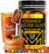 MONÉGASQUE Orange Edible Glitter for Drinks 15g – Edible Glitter for Cakes - Orange Luster Dust for Drinks & Cocktail Shimmer - Drink, Cocktails, & Cake Lustre Dust - Food & Cake Decorations Spray