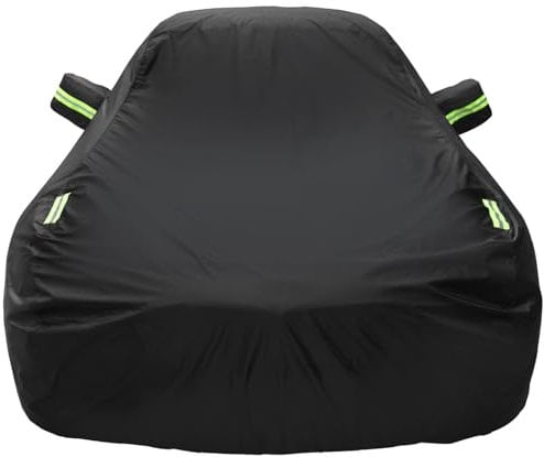 Abdeck Autoabdeckung Kompatibel mit Ford Mustang Abdeckung für GT/Shelby/Mach 1/ECOBOOST/Premium 1994-2024 Coupe Cabrio, Wasserdicht Auto Abdeckplane Innen Außengebrauch Atmungsaktiv Autoplane