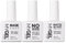 MYGEL by Mylee Nail Gel Polish Trio Set – Matte & No Wipe Top Coats + Base Coat, 3x15ml – UV/LED Soak-Off Nail Art Maniküre Pediküre Salon & Heimgebrauch – Hält bis zu 2 Wochen, Einfach anzuwenden