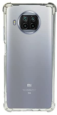 QUITECO Coque pour Xiaomi Mi 10T Lite 5G, Housse Protection Souple Silicone TPU avec Coins Renforcés, Transparente