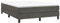 vidaXL Cadre de lit sans Matelas Gris foncé 140x190 cm Velours